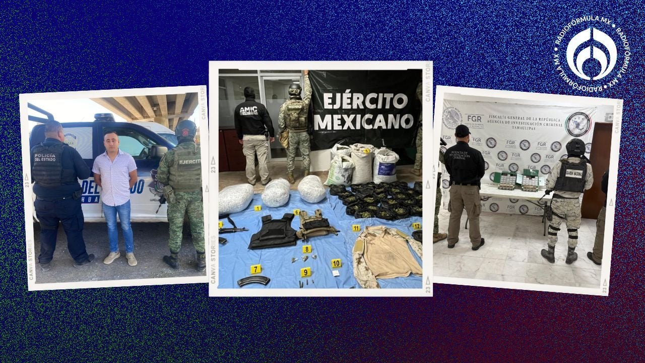 Operación Frontera Norte: Detienen A 179 PERSONAS Y ASEGURAN ARMAS PROVENENTES DE EU