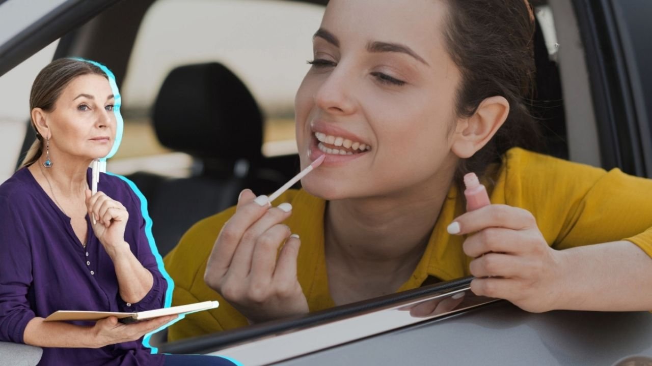 ¿Qé Dice la Psicología de las Personas que se Maquillan en el Auto?