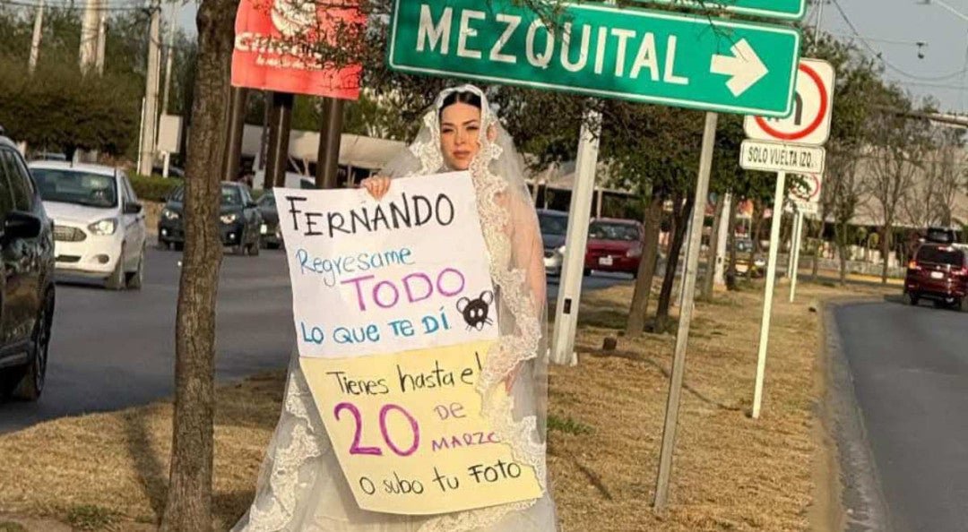 ‘Fernando, RegréSame TODO lo que di o subo tu Foto’, Amenaza Novia Defraudada
