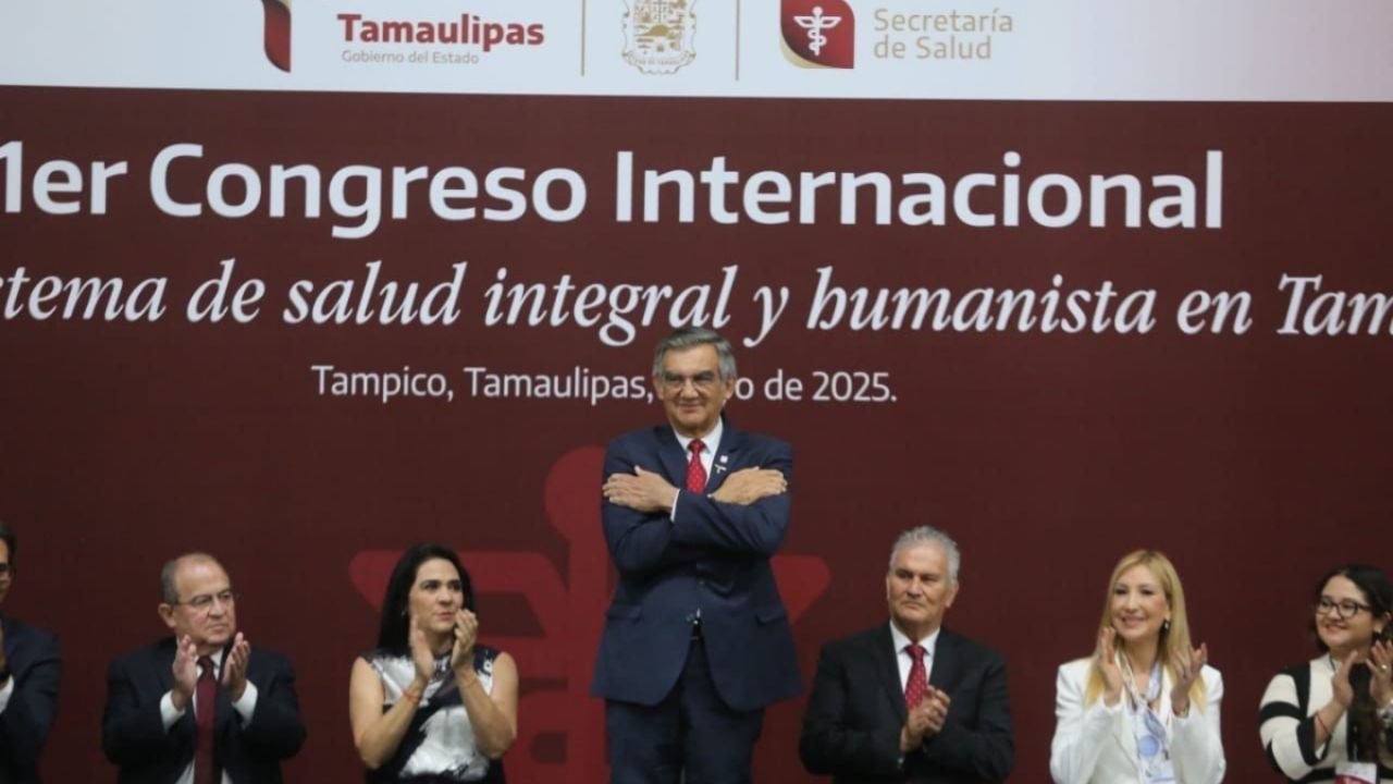 Américo Villarreal inaugura Congreso Internacional “Hacia un Sistema de Salud Integral y Humanista en Tameulipas