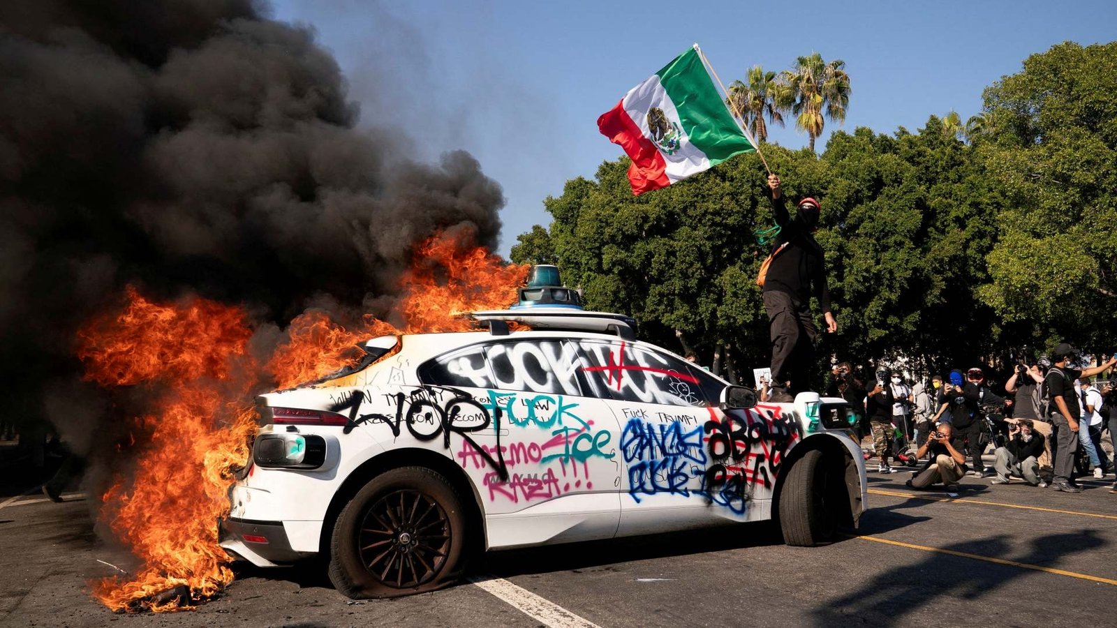 Los Ángeles Habría Quedado Destruida Sin Guardia Nacional, Afirma Trump