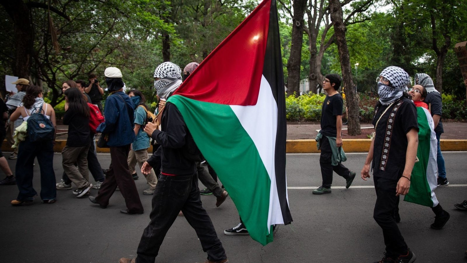 Realizan Marcha Pro Palestina en CDMX: RUTA Y Alternativas Viales