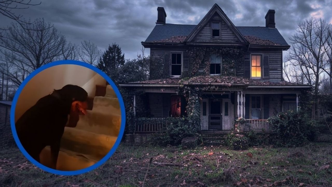 Alquiló una casa en internet y su perrita la alertó de una “presencia paranormal” | VIDEO