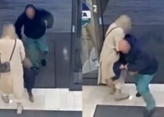 Indigente le rompe la pierna a un bebé tras intentar secuestrarla en un supermercado | VÍDEO FUERTE