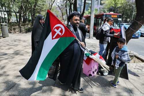 Mulsulmanes en México apoyan a Irán y Palestina