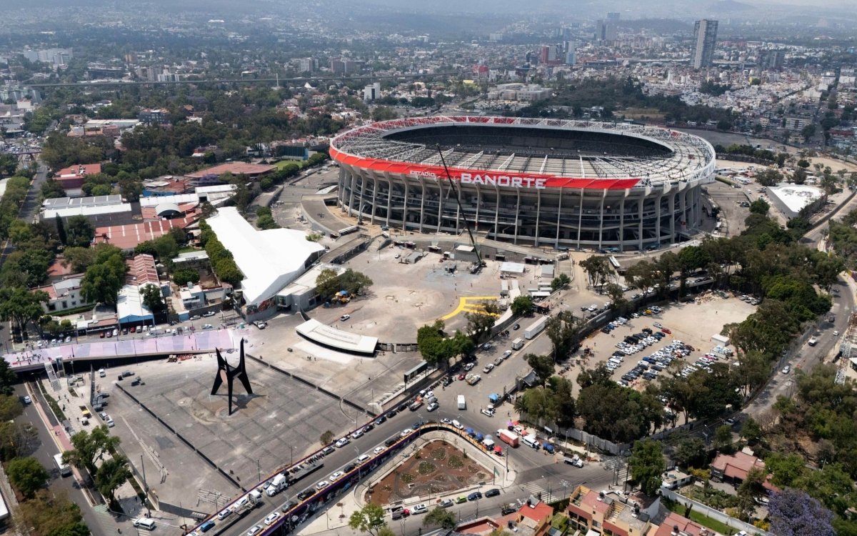 Reinauguración del Estadio Azteca contará con casi 11 mil policías… y sin estacionamiento