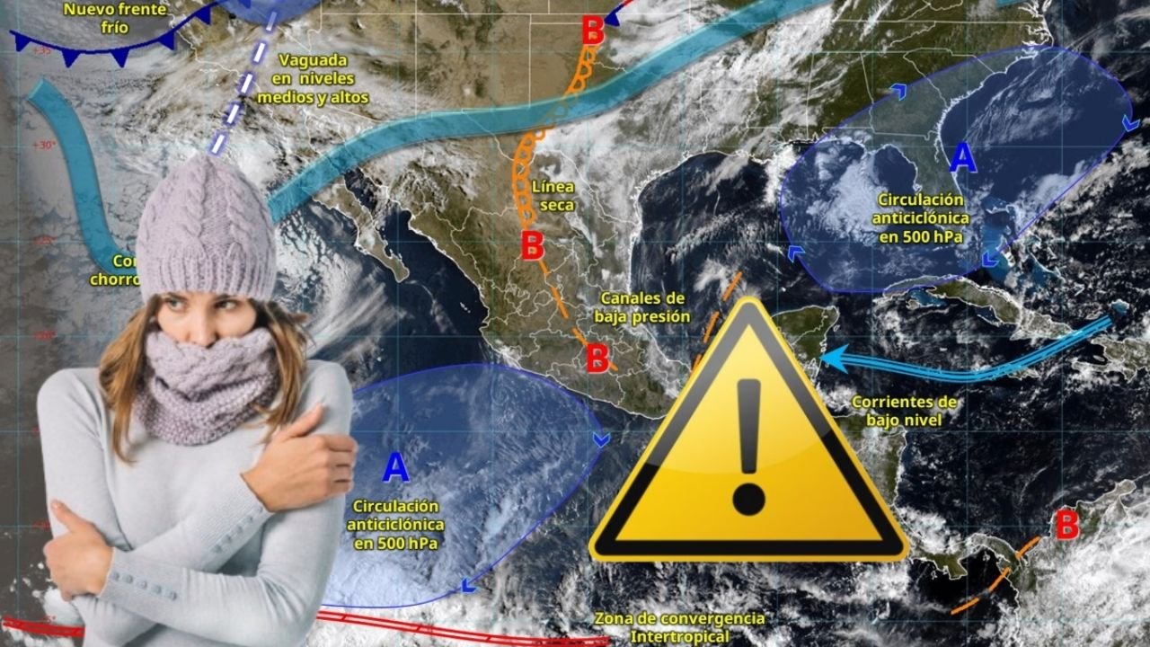 Frente Frío 45 congelará a 7 estados con temperaturas de -5 grados y lluvias, ingresará la madrugada de este viernes 17 de abril