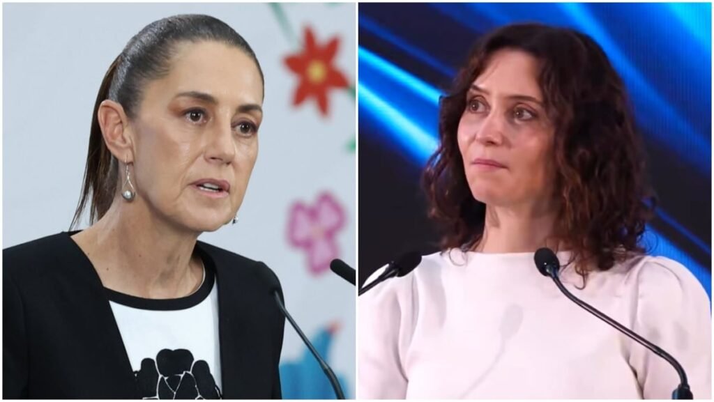 Sheinbaum critica a opositores tras visita de Díaz Ayuso: ‘Piensan que México inició con los españoles’