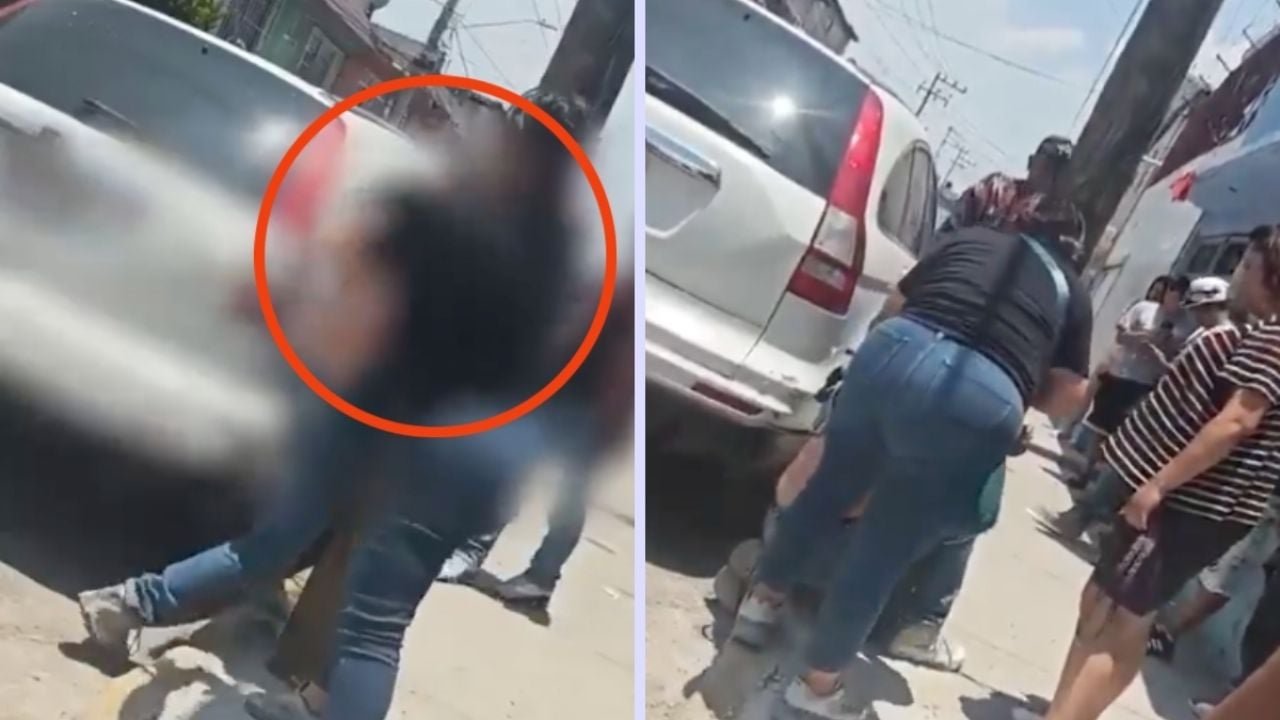Madre tunde a cinturonazos a su hijo por robar una bocina en Neza; “yo te voy a presentar” | VIDEO