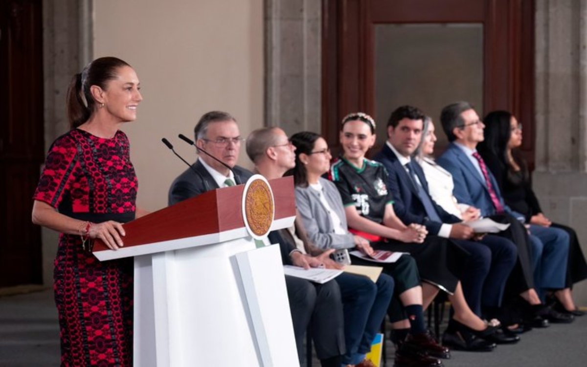 Mundial 2026: Sheinbaum no aclara dónde verá el partido inaugural de la Copa del Mundo | Video