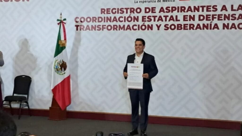 Ricardo Madrid se registra junto al PVEM para coordinar a la 4T en Sinaloa