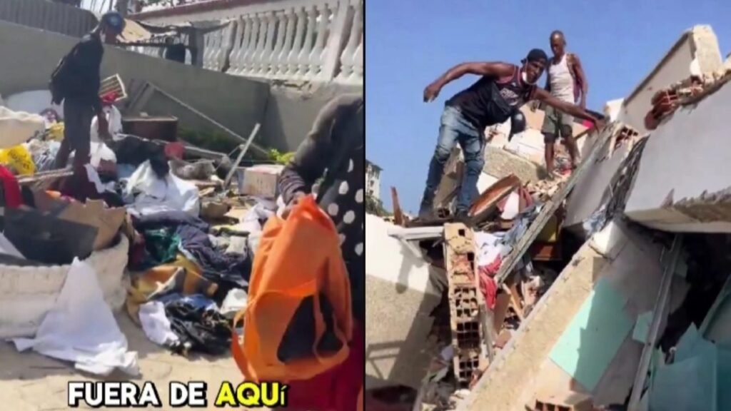 Joven héroe se enfrenta a ladrones que robaban objetos de valor en derrumbes tras terremotos en Venezuela | VIDEO