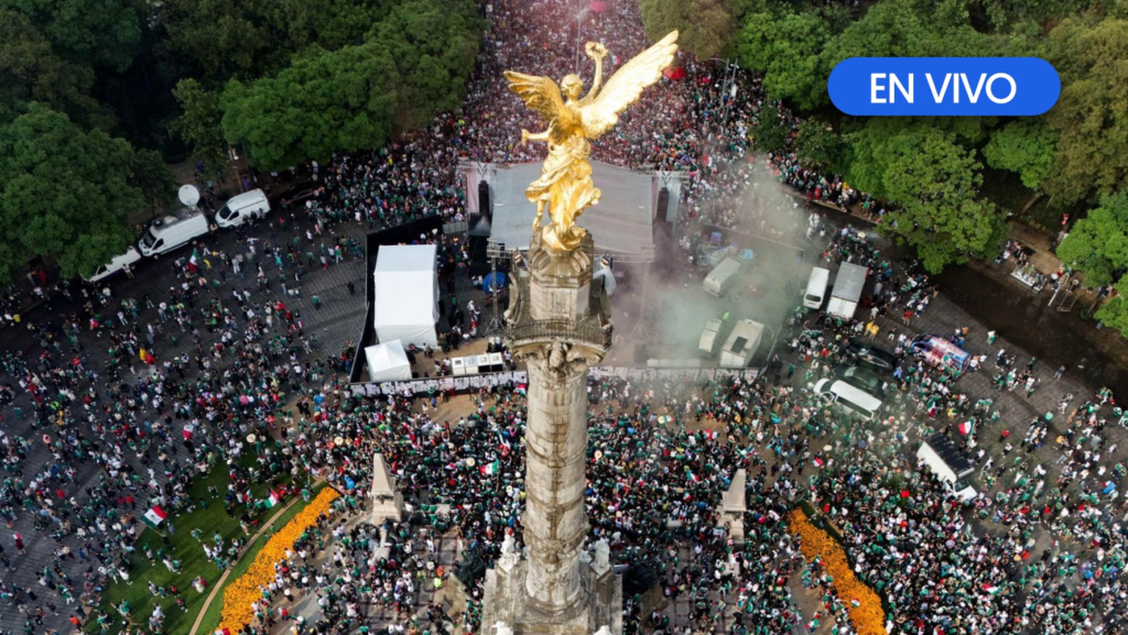 EN VIVO: Sheinbaum sigue el partido México vs. Inglaterra desde Nezahualcóyotl, Edomex